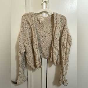 Jessica Simpson Multi-colored Knitted Cardigan